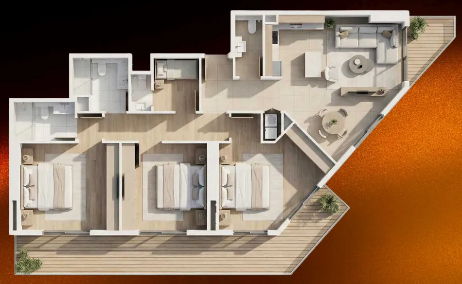 Deniz Properties 09 Life Residences floor plan