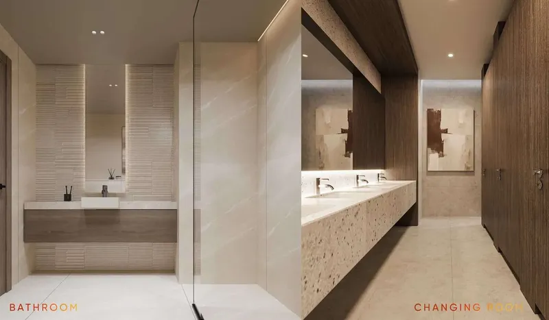 Interior at 09 Life Residences in Dubai Land Residence Complex Dubai