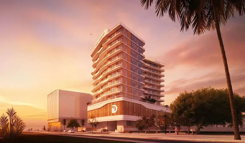 Exterior at 09 Life Residences in Dubai Land Residence Complex Dubai