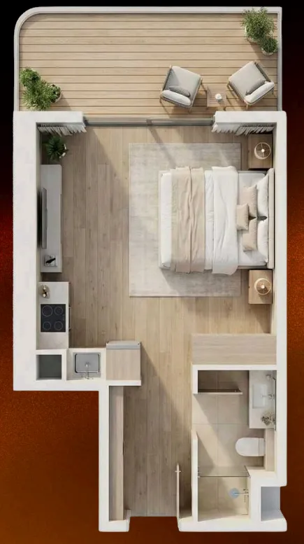 Deniz Properties 09 Life Residences floor plan