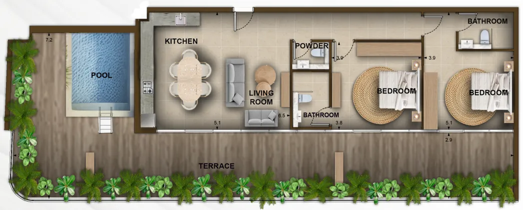 Kamdar Developments 105 Residences by Kamdar floor plan