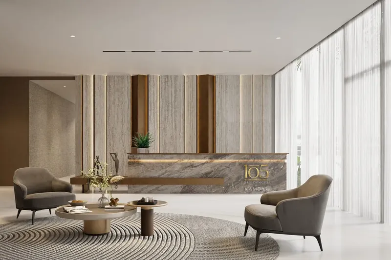 Lobby at 105 Residences by Kamdar in JVC (Jumeirah Village Circle) Dubai