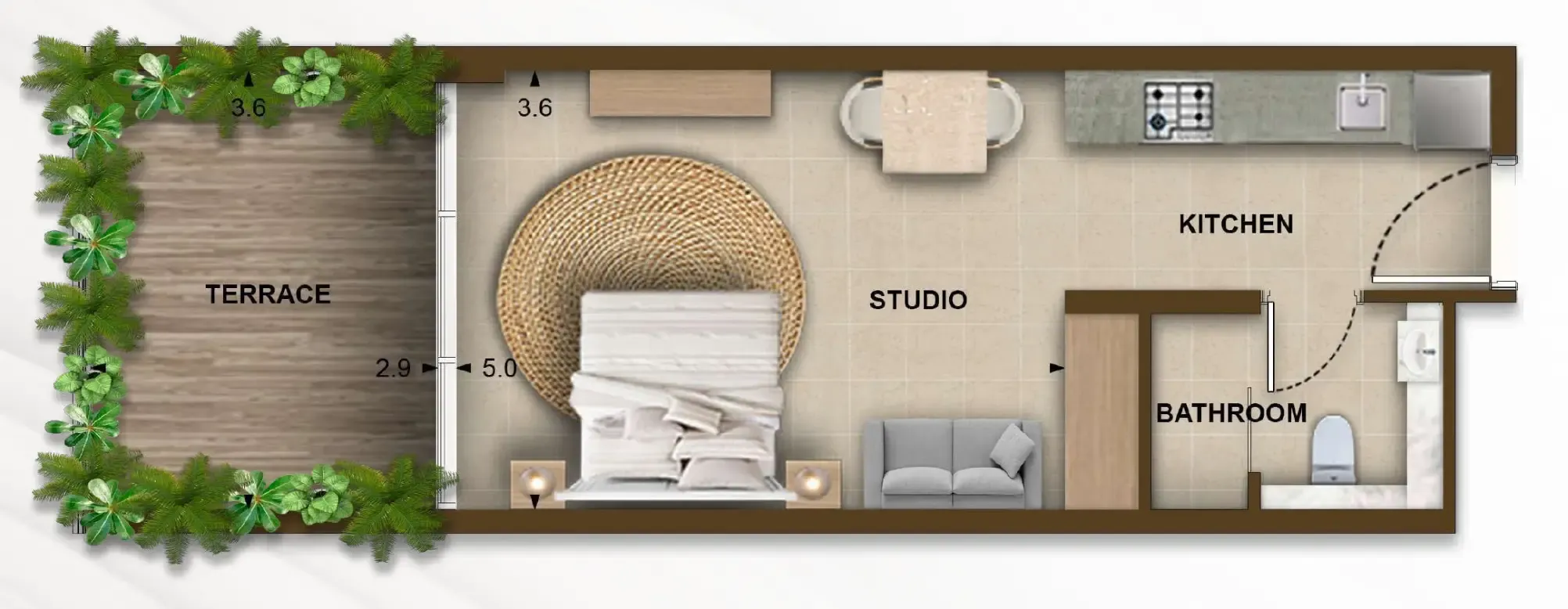 Kamdar Developments 105 Residences by Kamdar floor plan