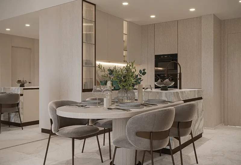 Interior at 113 Residences by Iman in Al Sufouh Dubai