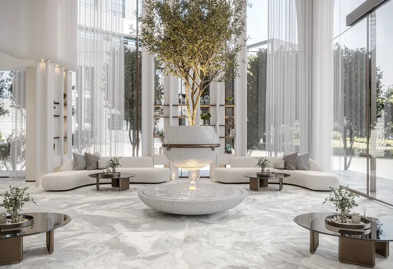 Lobby at 113 Residences by Iman in Al Sufouh Dubai