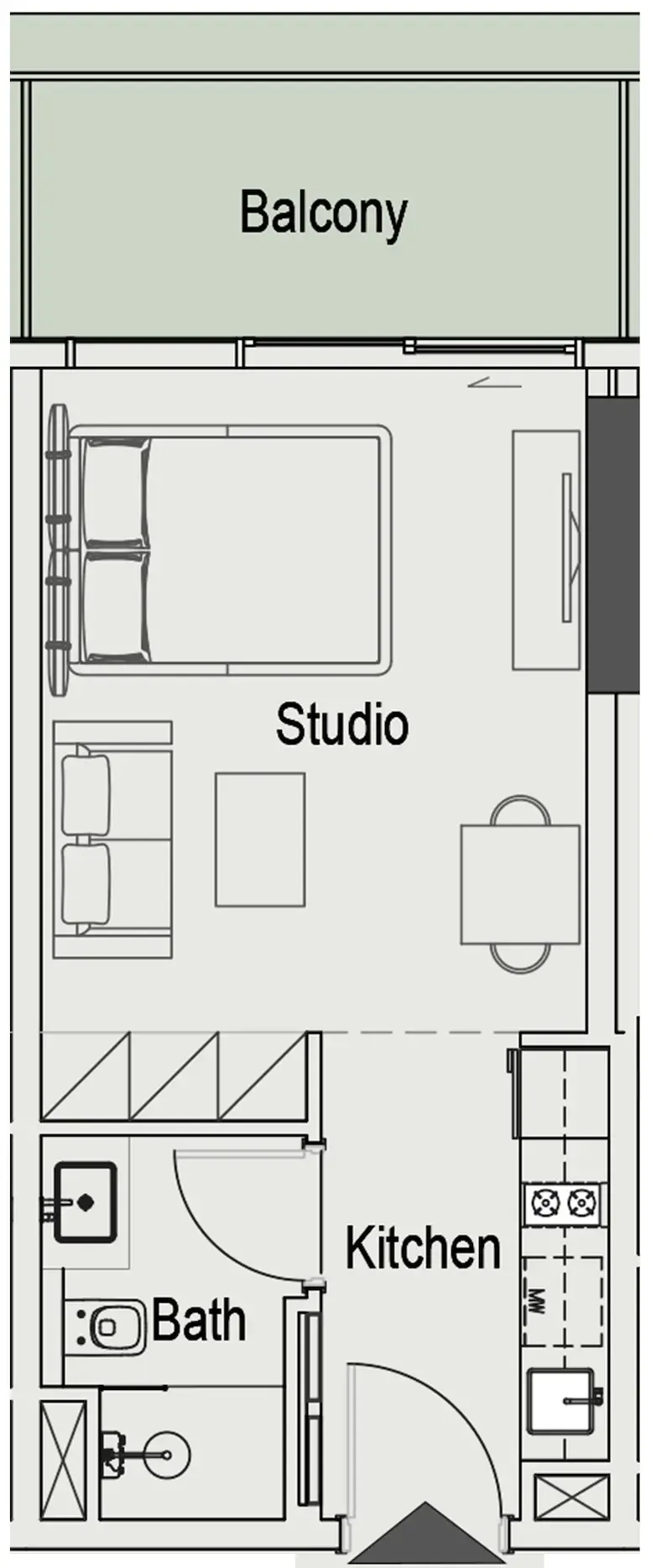 Iman Developers 15 Cascade Featured by Versace Ceramics floor plan