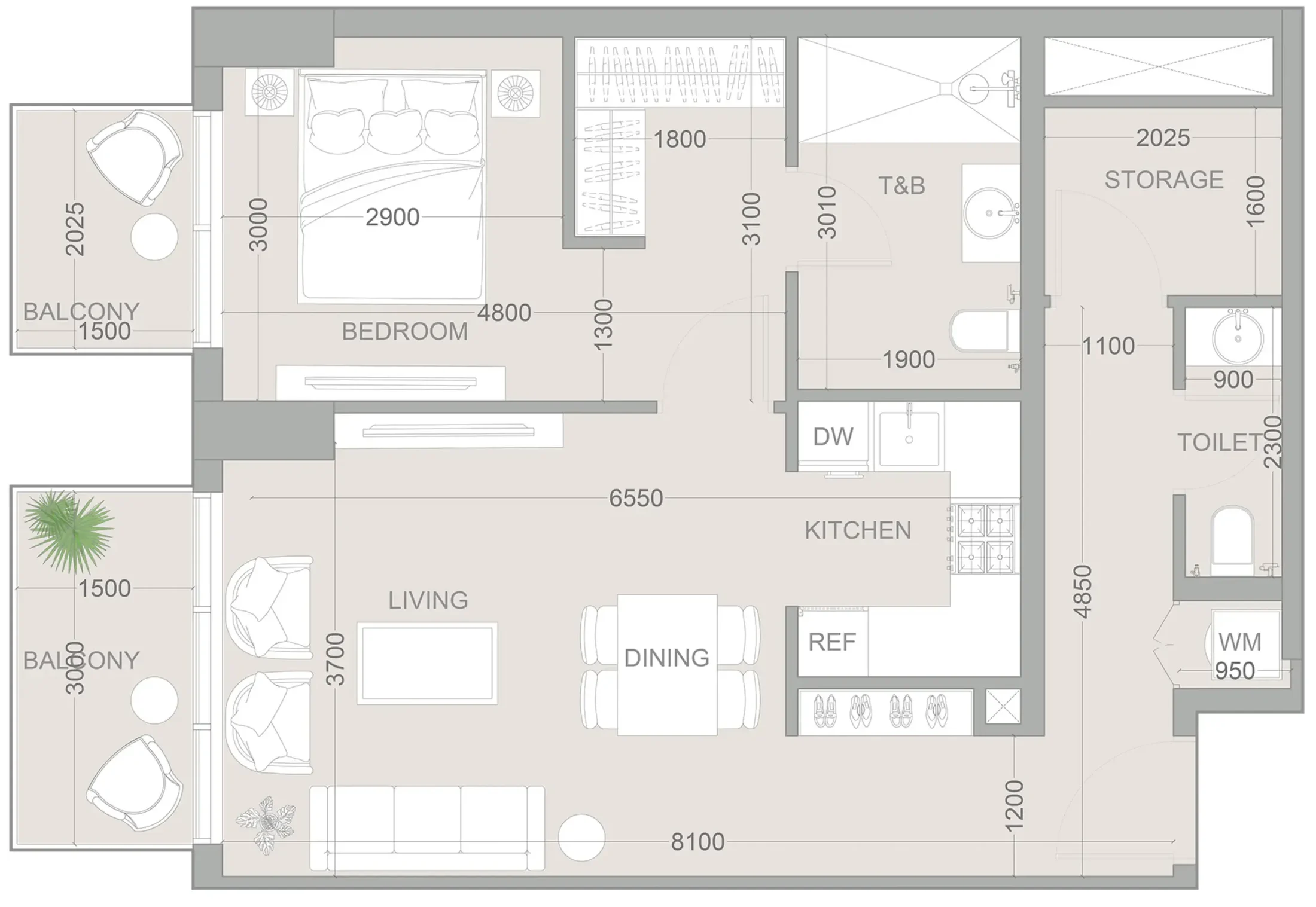Object 1 1WOOD Residence 2 floor plan