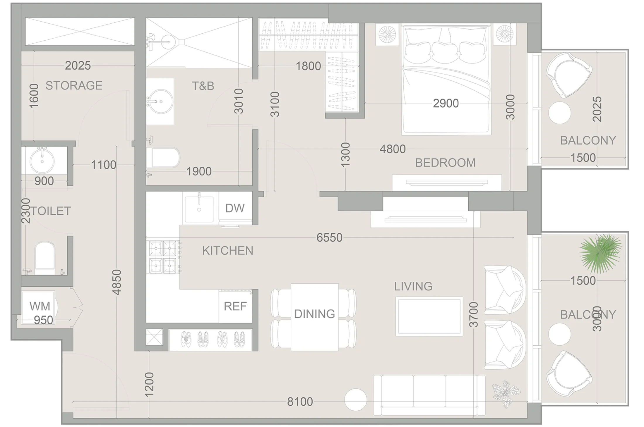 Object 1 1WOOD Residence 2 floor plan