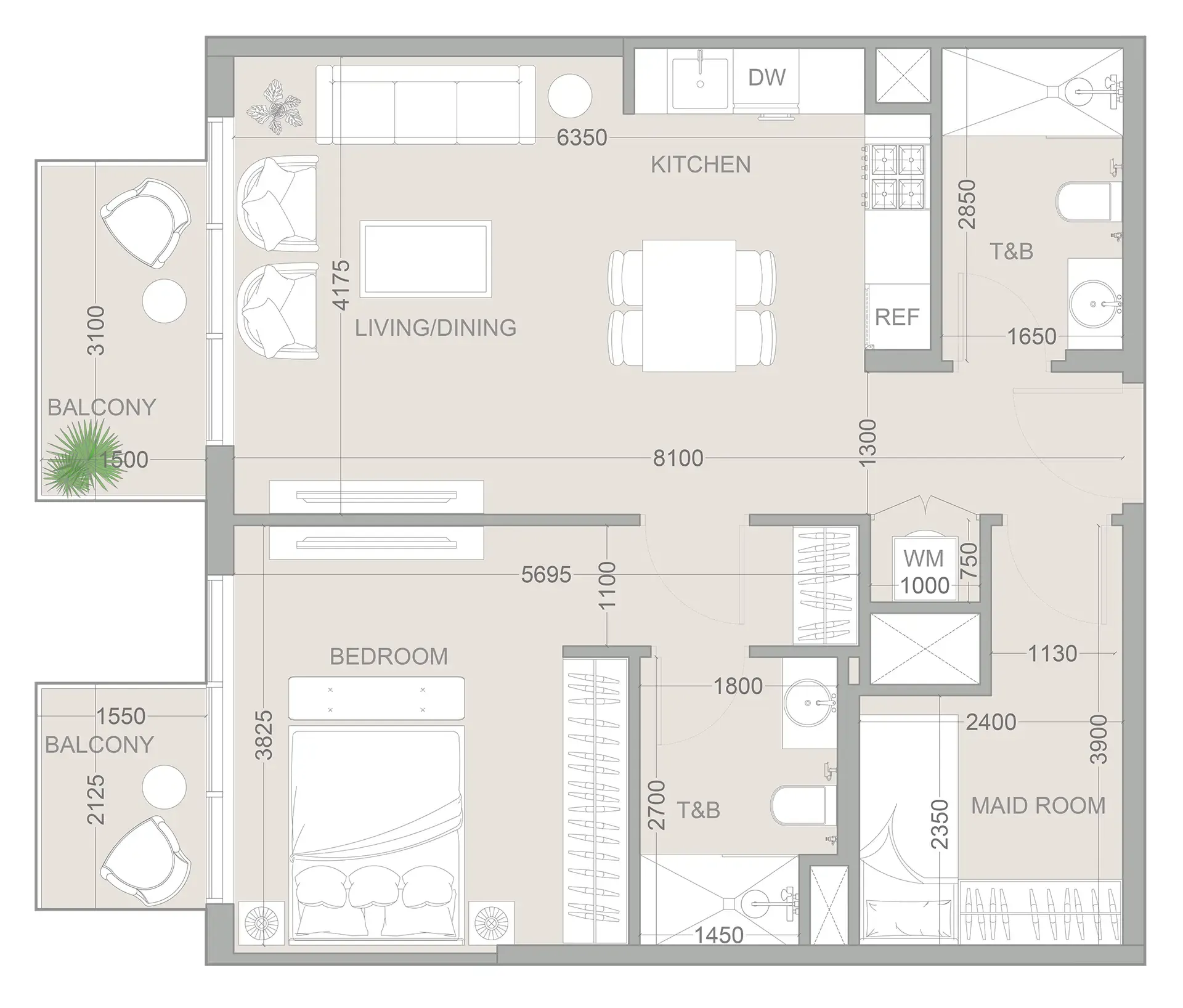 Object 1 1WOOD Residence 2 floor plan