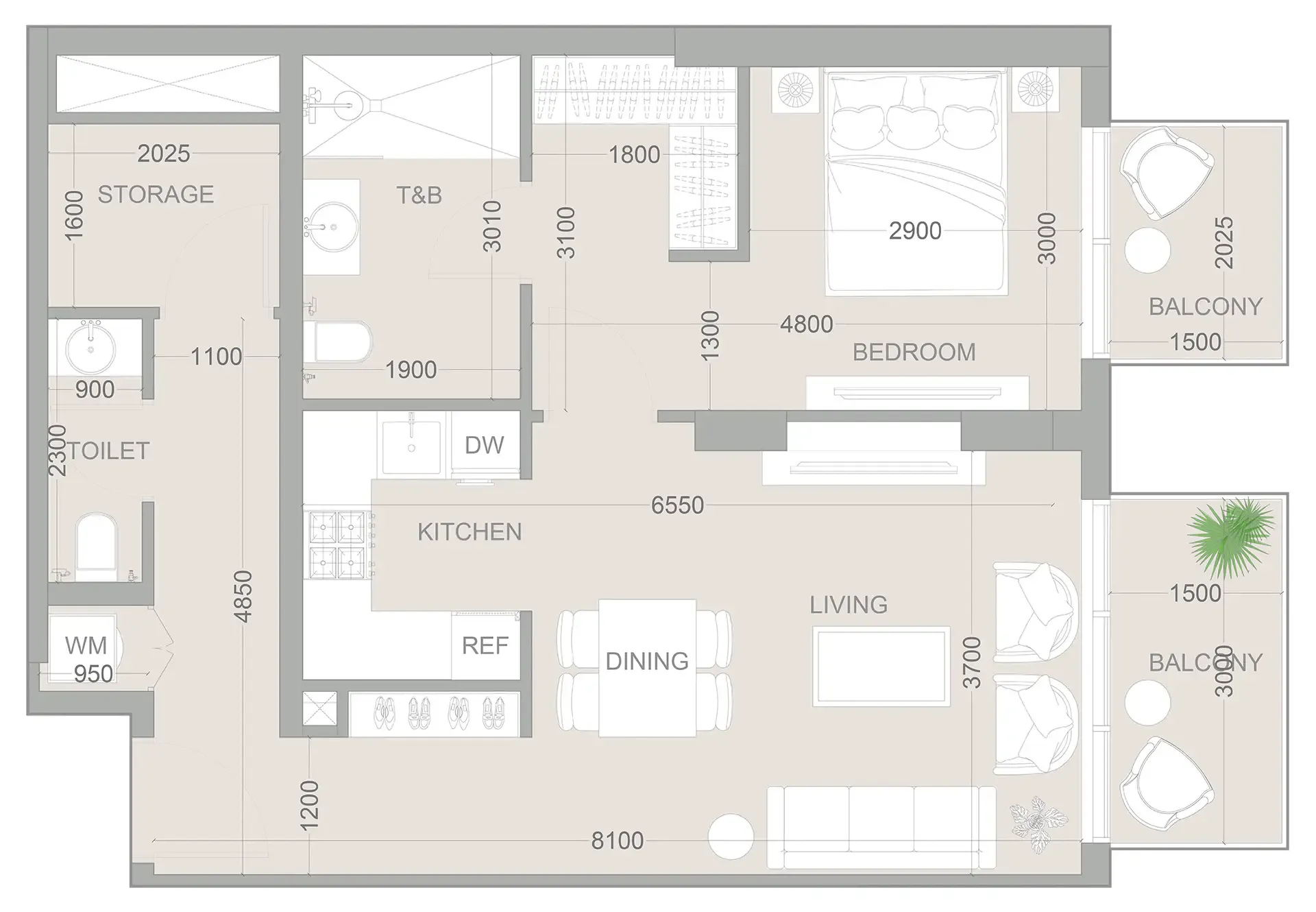 Object 1 1WOOD Residence 2 floor plan