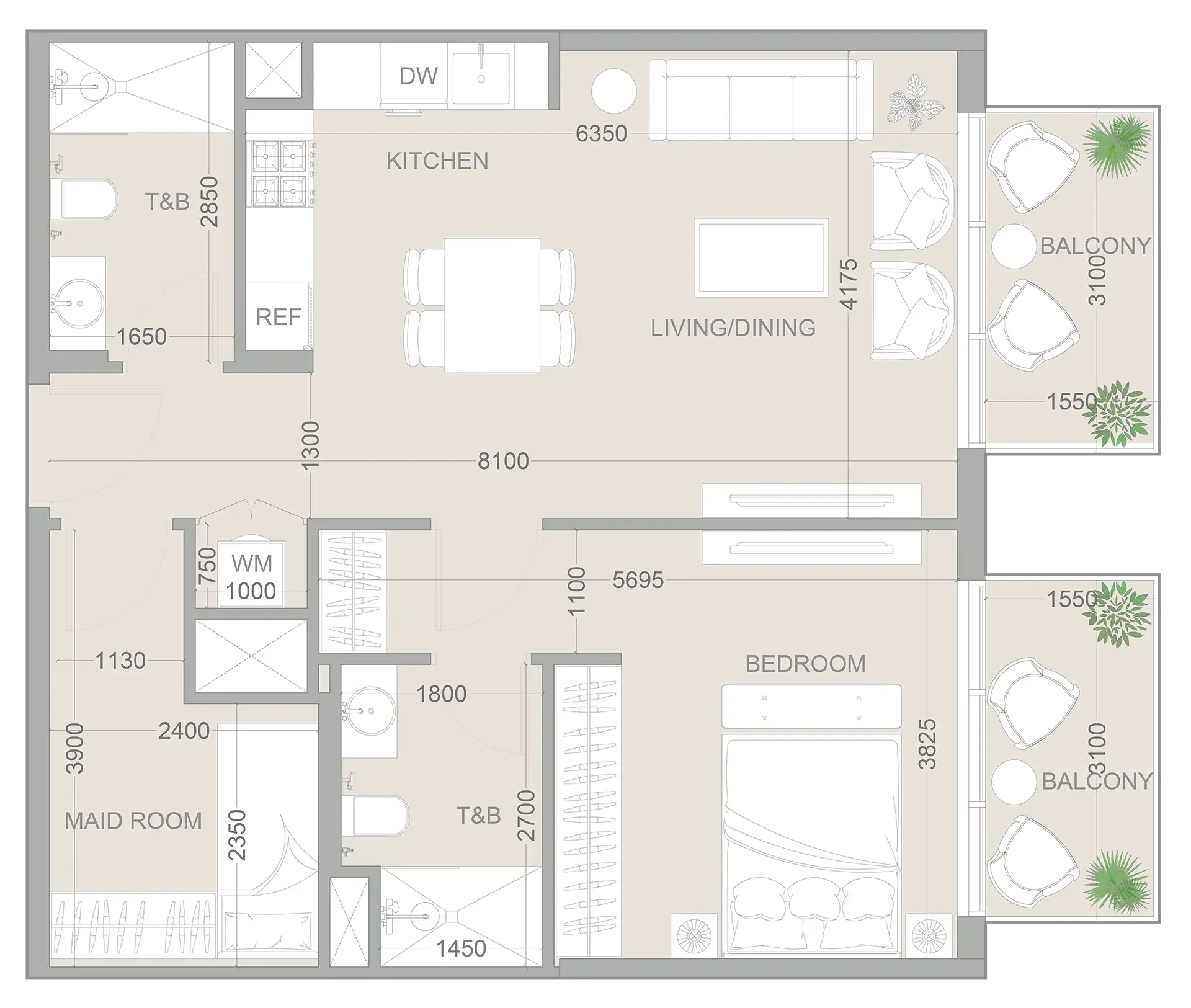 Object 1 1WOOD Residence 2 floor plan