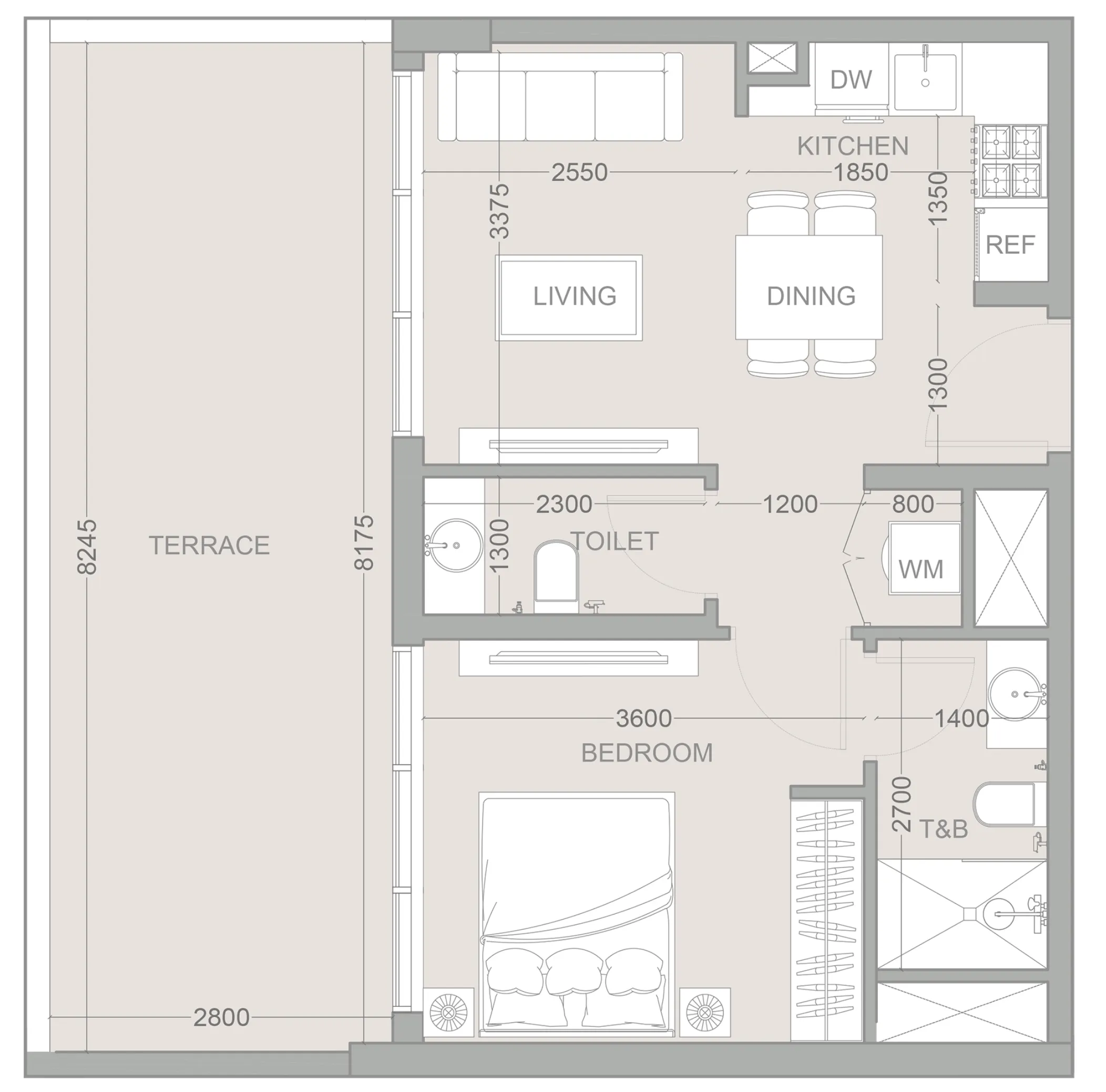 Object 1 1WOOD Residence 2 floor plan