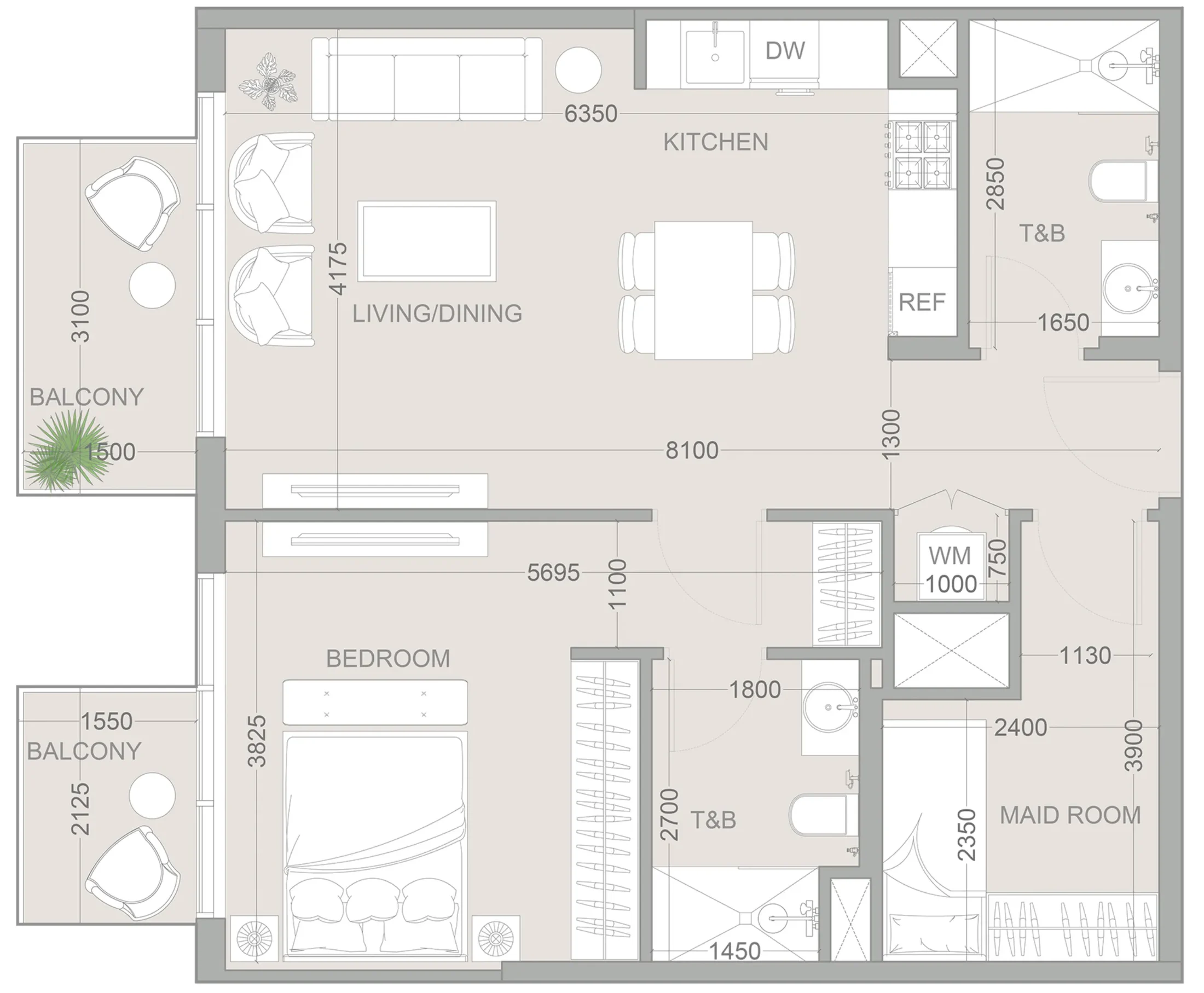Object 1 1WOOD Residence 2 floor plan