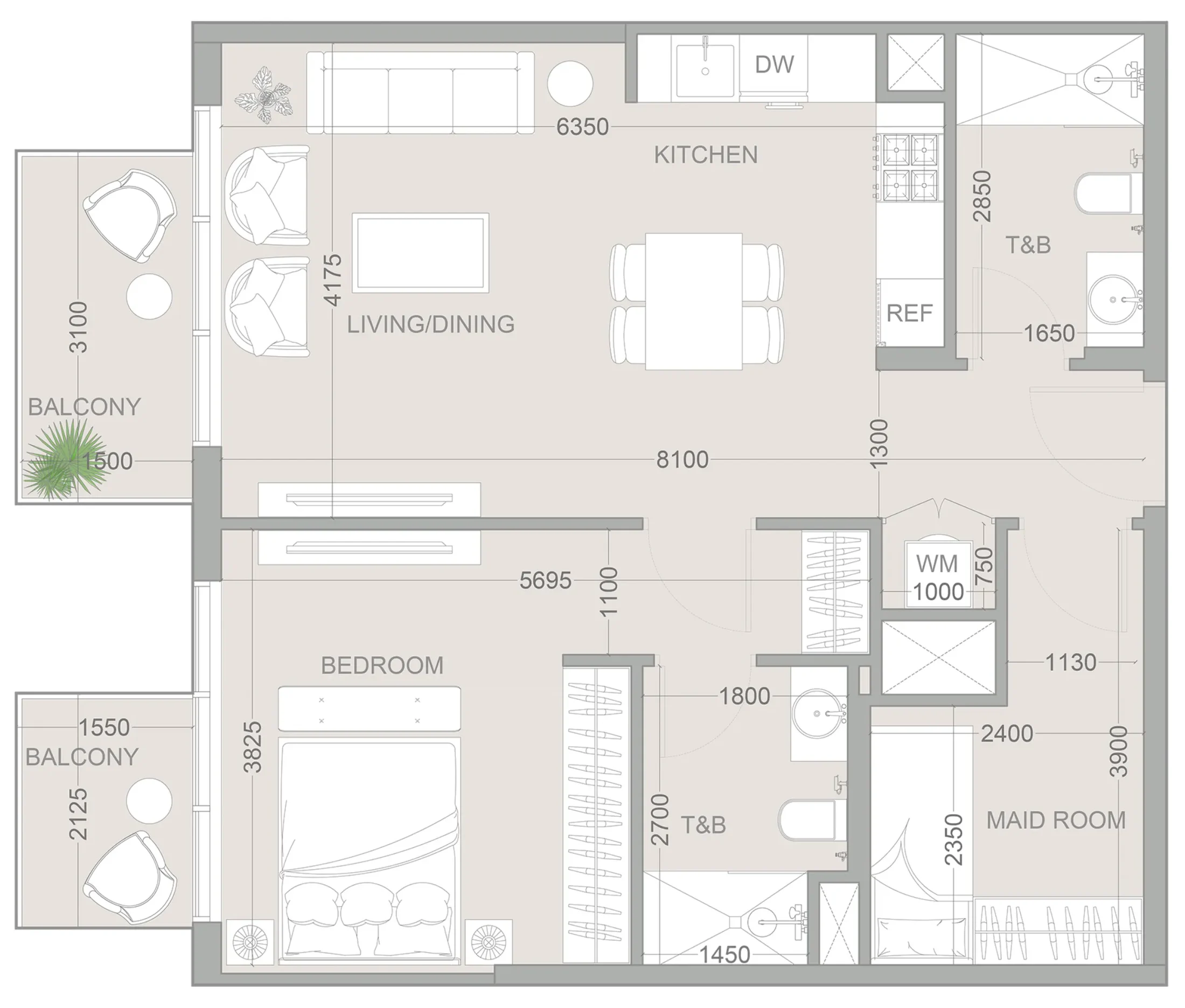 Object 1 1WOOD Residence 2 floor plan