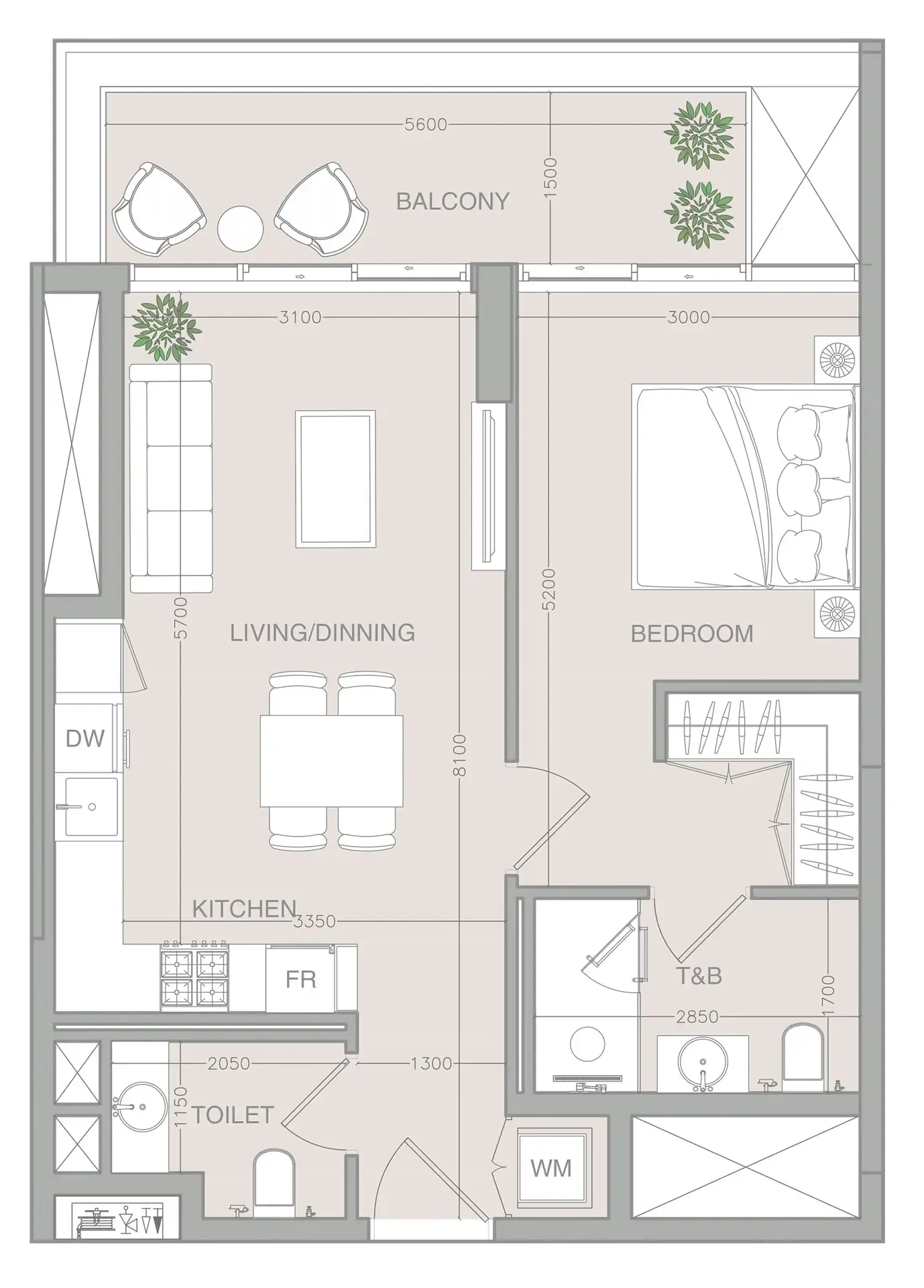 Object 1 1WOOD Residence 2 floor plan