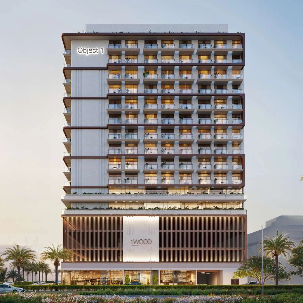 1WOOD Residence 2 apartments floor plans in JVC, Dubai