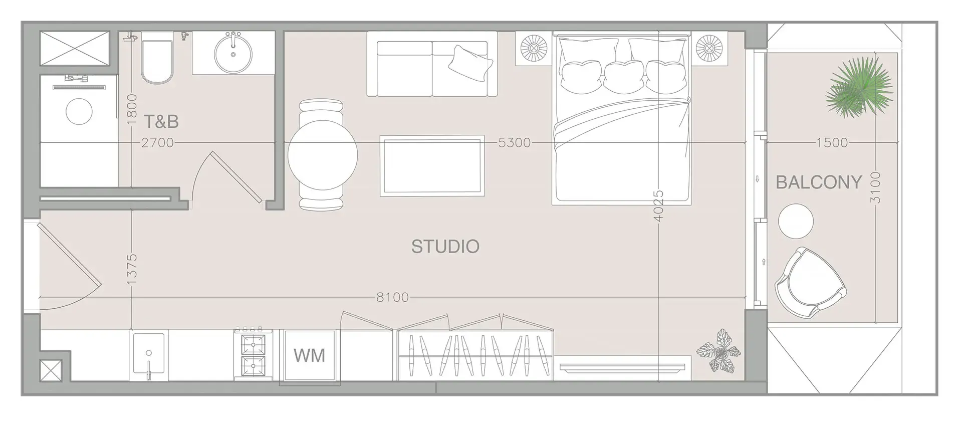 Object 1 1WOOD Residence 2 floor plan