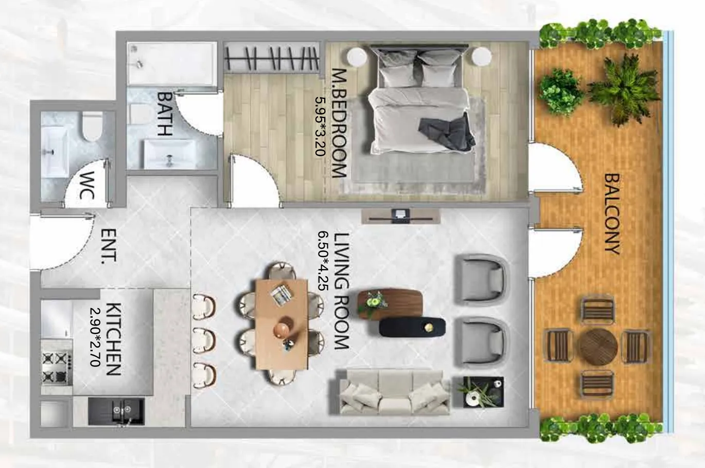 BAMX Development 311 Boulevard floor plan