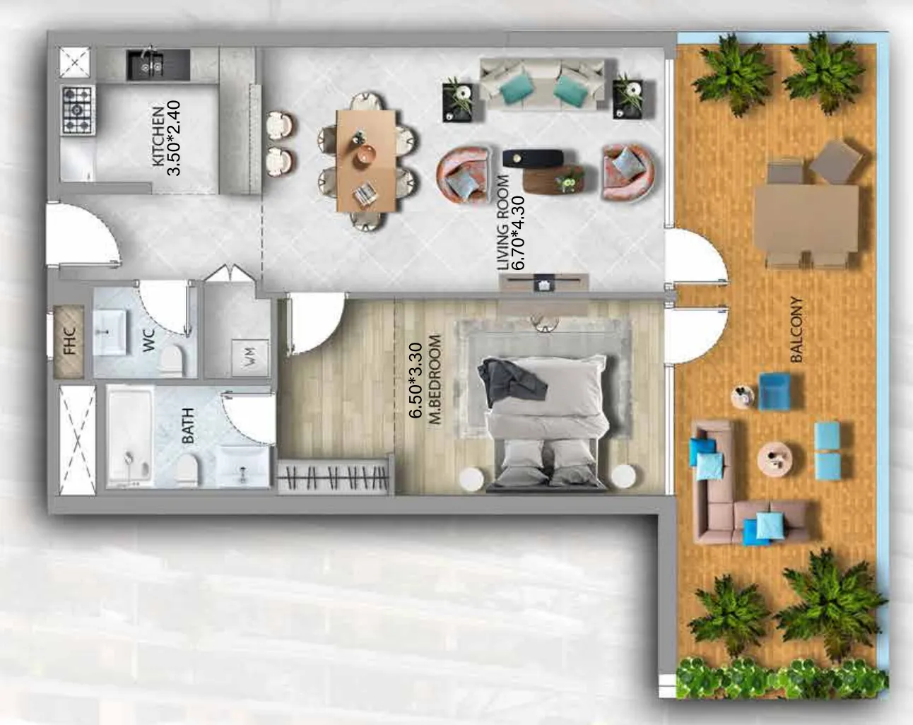 BAMX Development 311 Boulevard floor plan