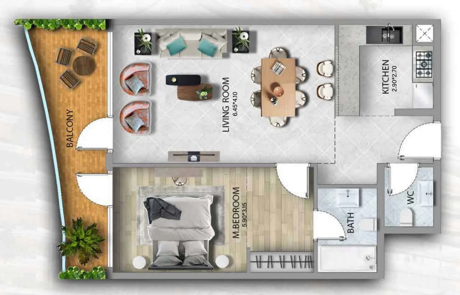 BAMX Development 311 Boulevard floor plan