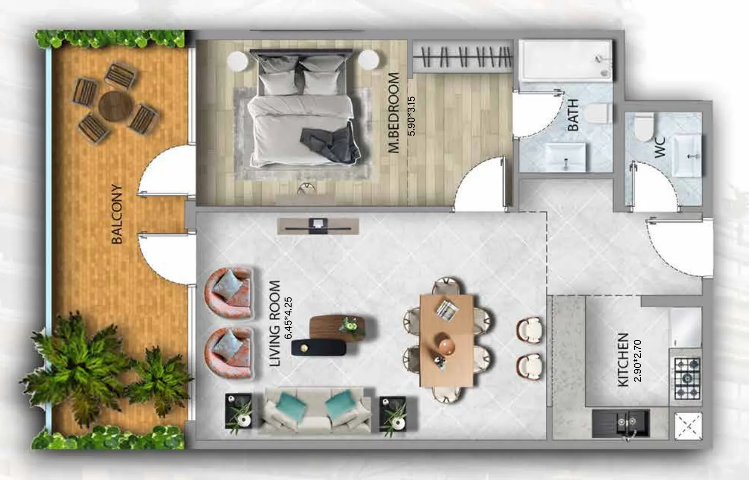 BAMX Development 311 Boulevard floor plan