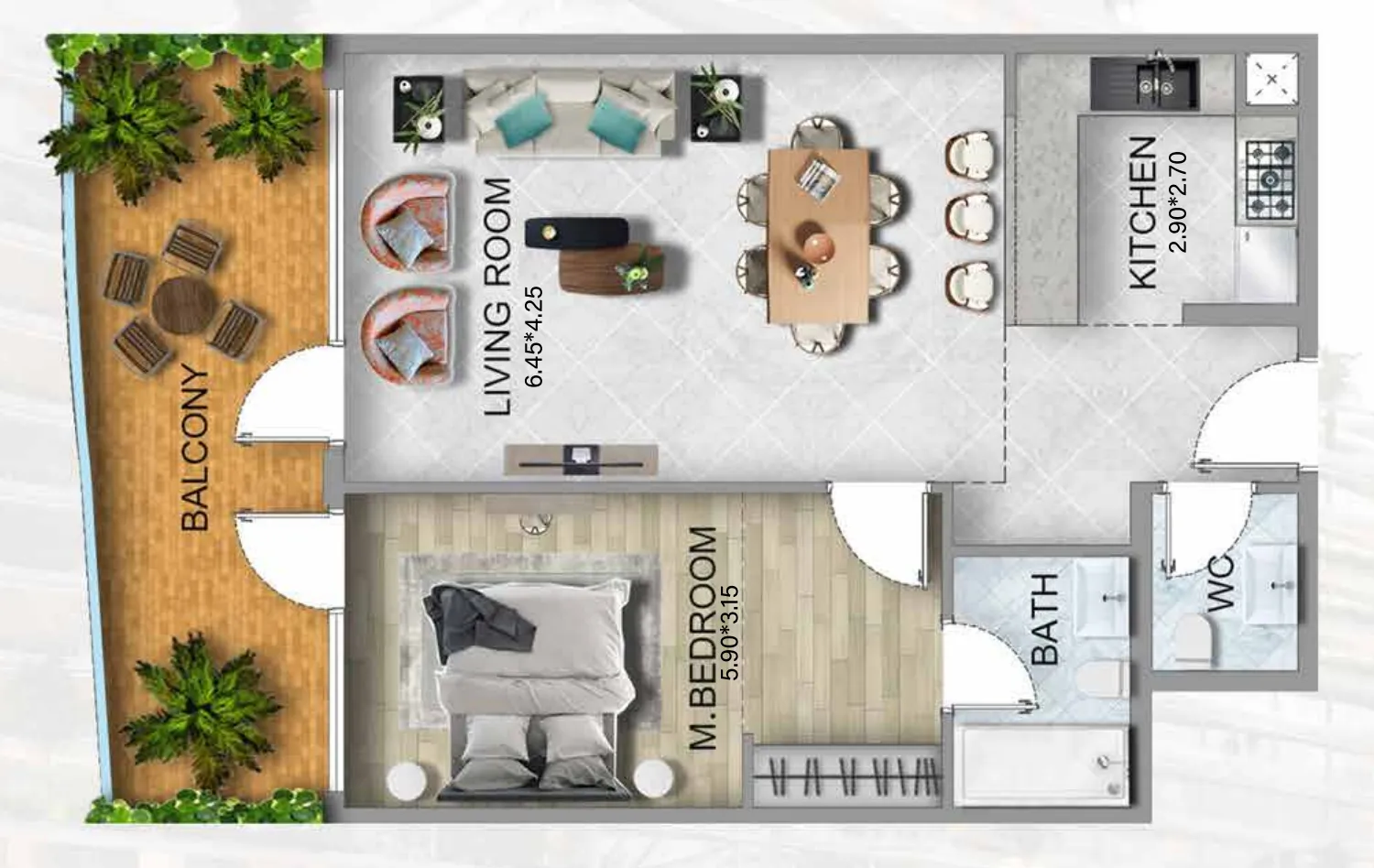 BAMX Development 311 Boulevard floor plan