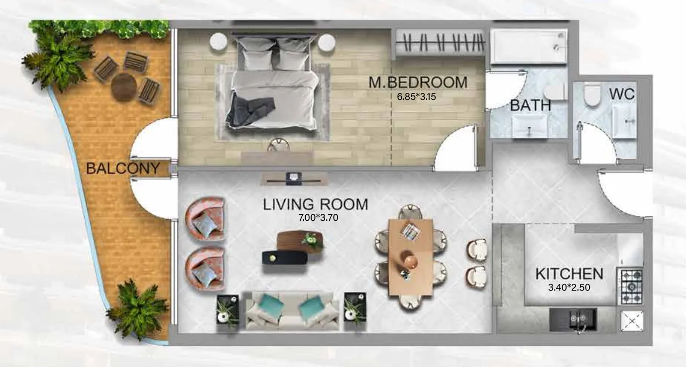 BAMX Development 311 Boulevard floor plan