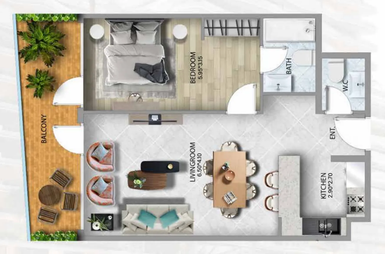 BAMX Development 311 Boulevard floor plan