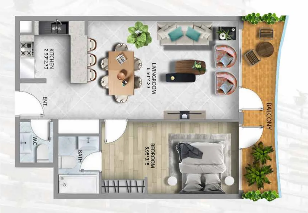 BAMX Development 311 Boulevard floor plan
