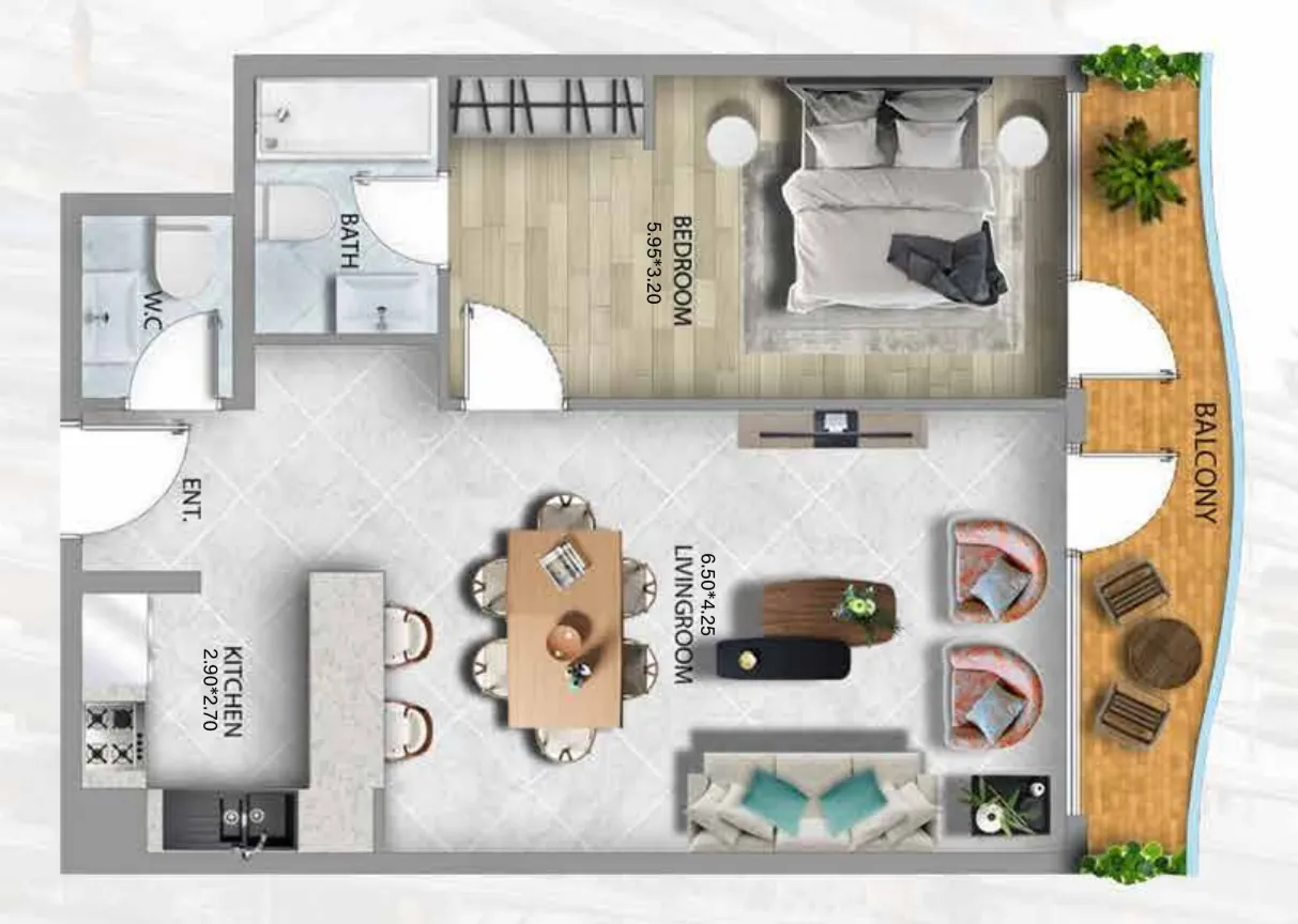 BAMX Development 311 Boulevard floor plan
