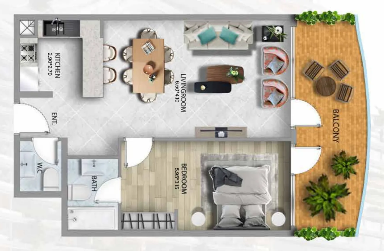 BAMX Development 311 Boulevard floor plan