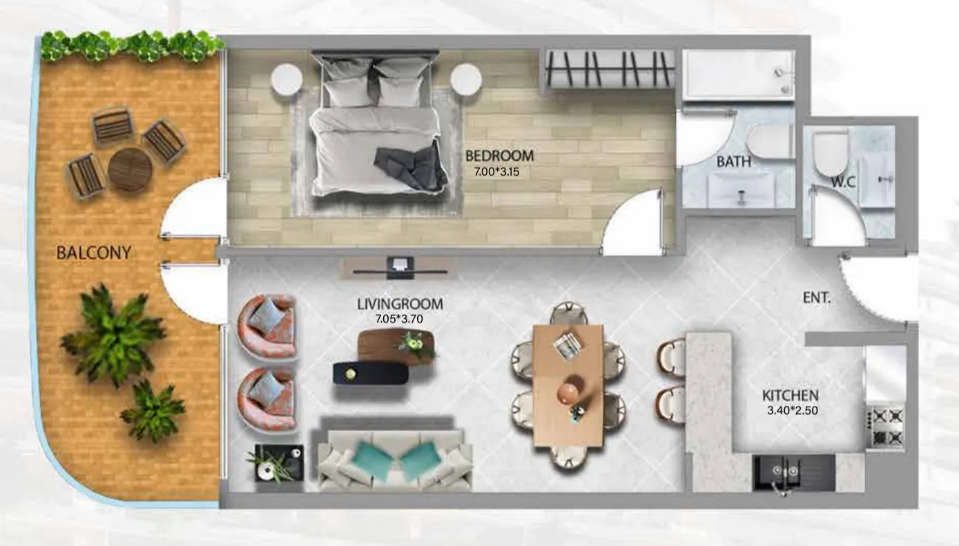 BAMX Development 311 Boulevard floor plan