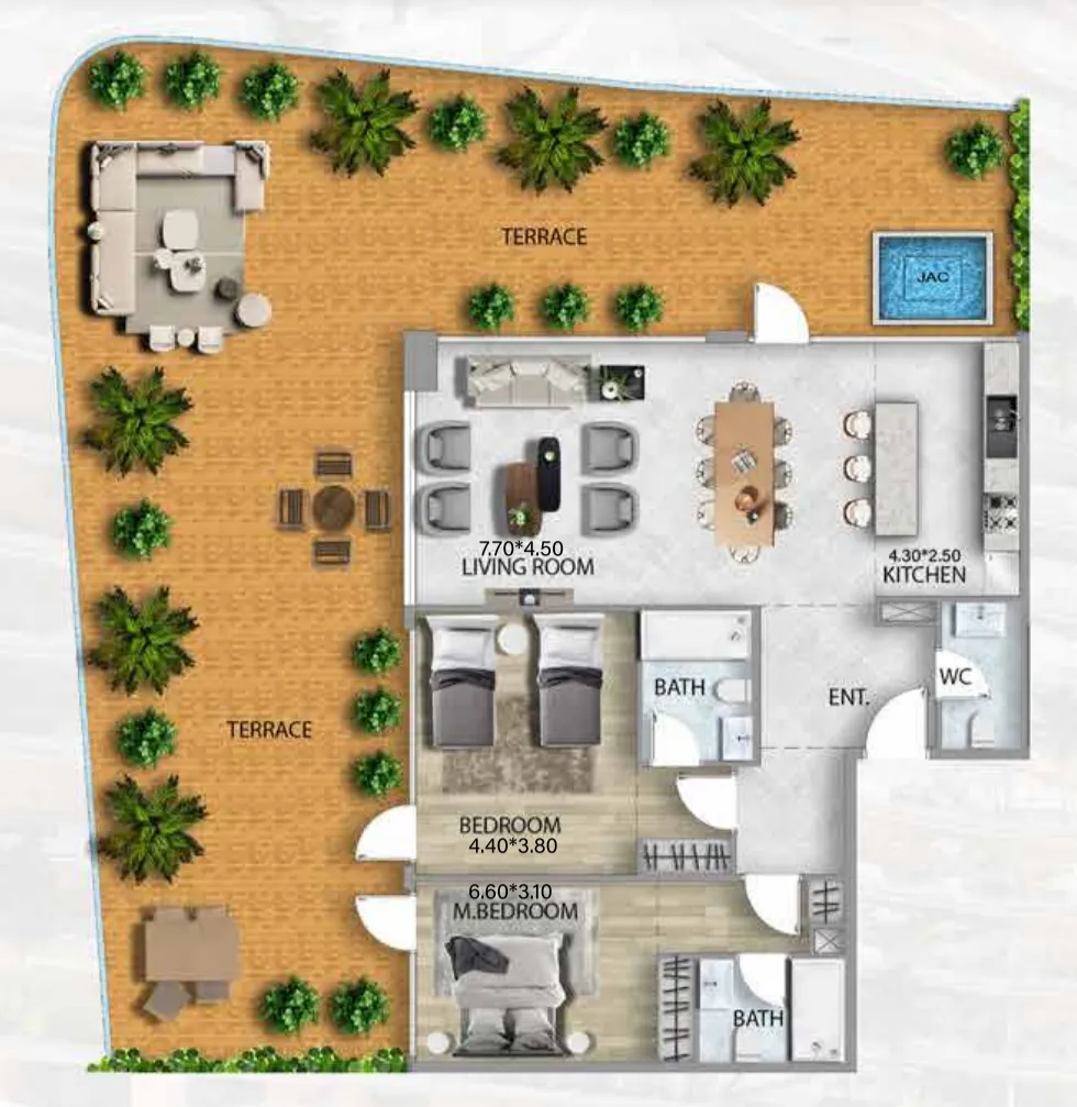 BAMX Development 311 Boulevard floor plan