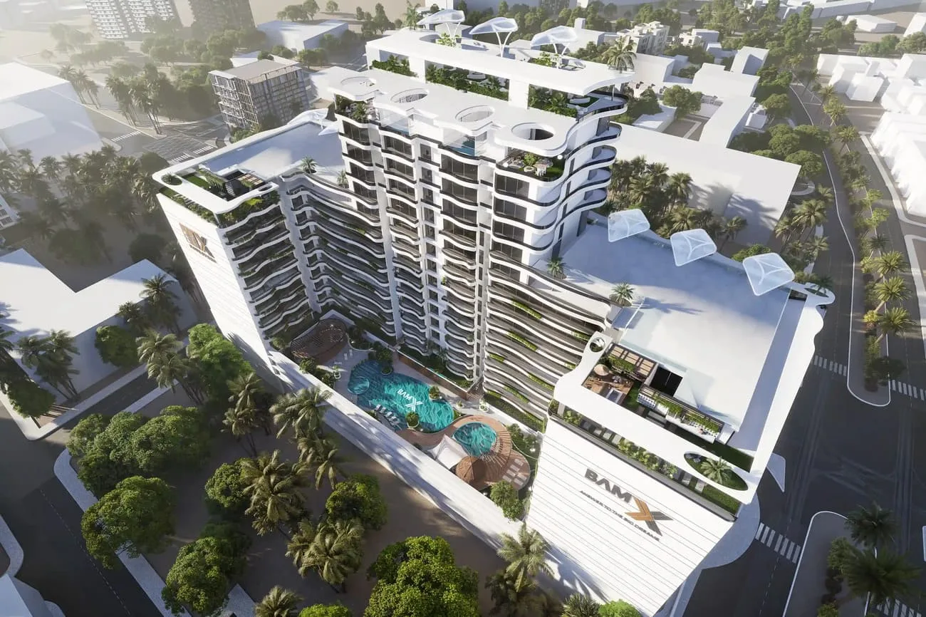 Exterior at 311 Boulevard in JVC (Jumeirah Village Circle) Dubai
