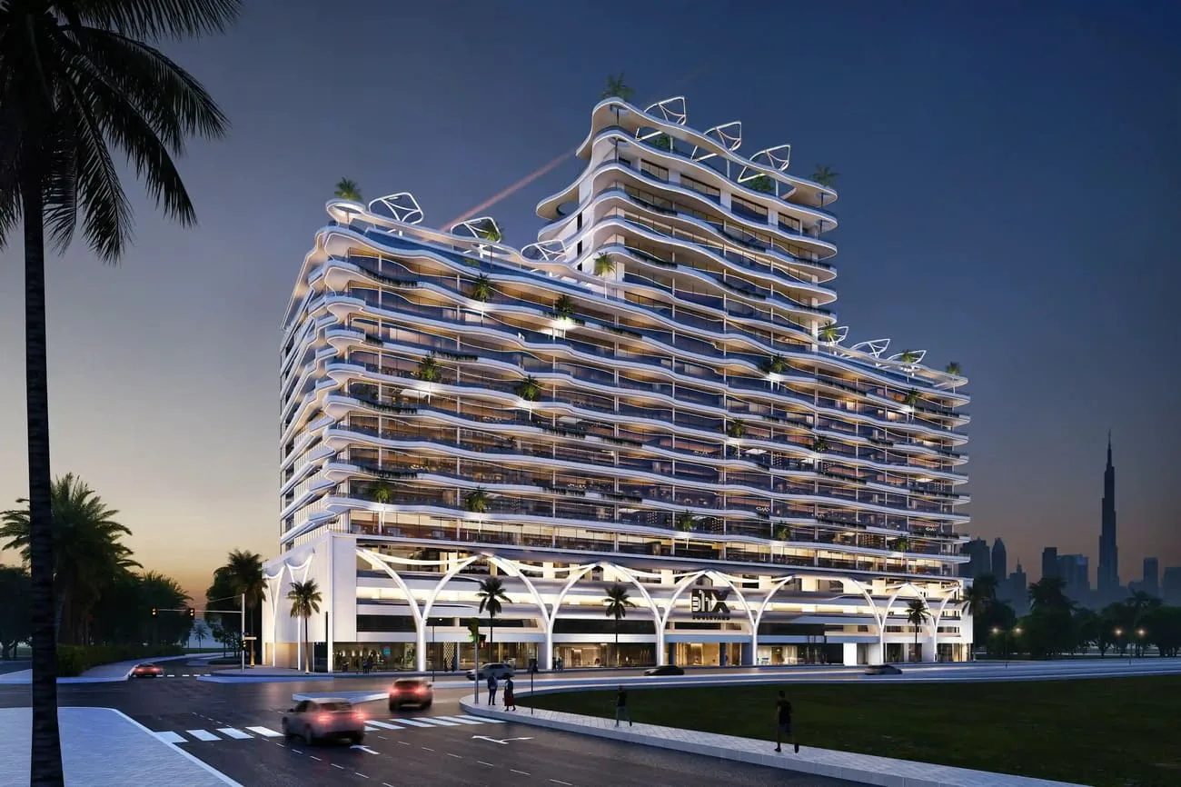 Exterior at 311 Boulevard in JVC (Jumeirah Village Circle) Dubai