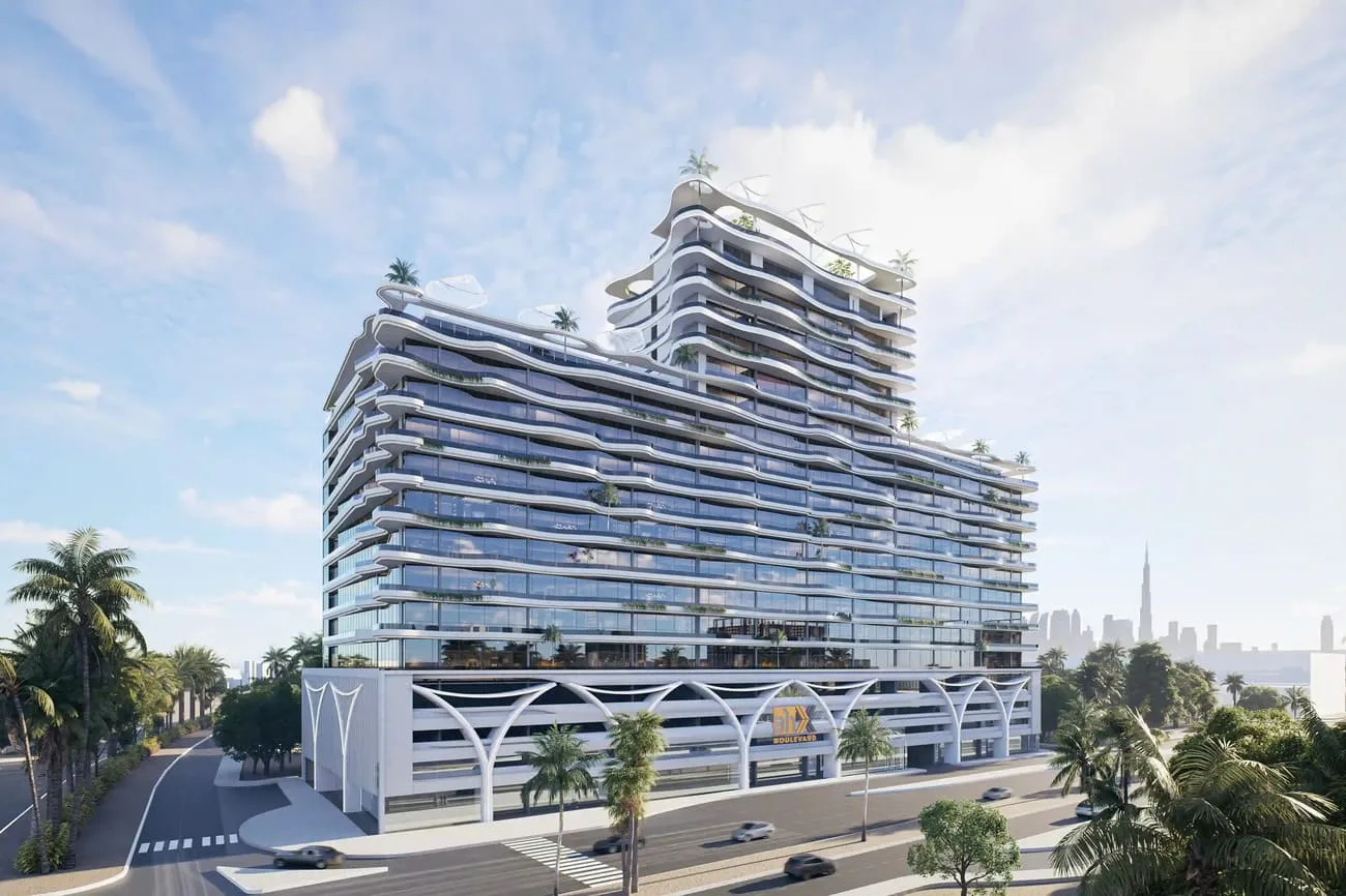Exterior at 311 Boulevard in JVC (Jumeirah Village Circle) Dubai