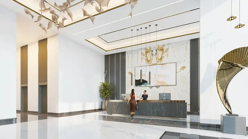 Lobby at 311 Boulevard in JVC (Jumeirah Village Circle) Dubai
