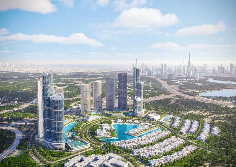Exterior at 330 Riverside Crescent in Sobha Hartland 2 Dubai