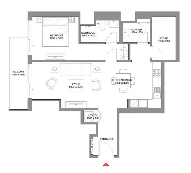 Sobha 340 Riverside Crescent floor plan