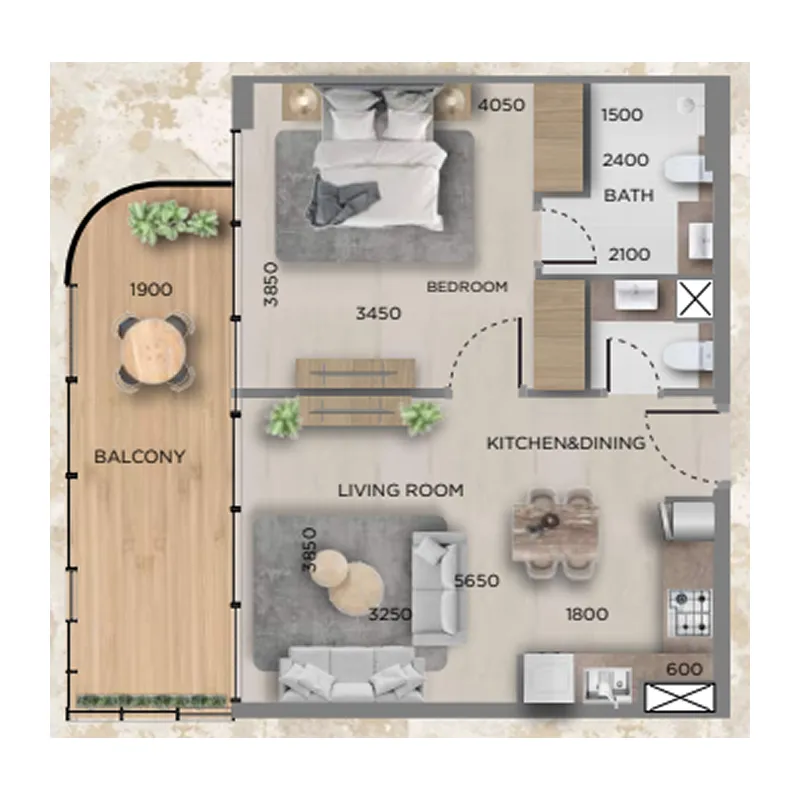 Tabeer Real Estate Development LLC 368 Park Ln. floor plan