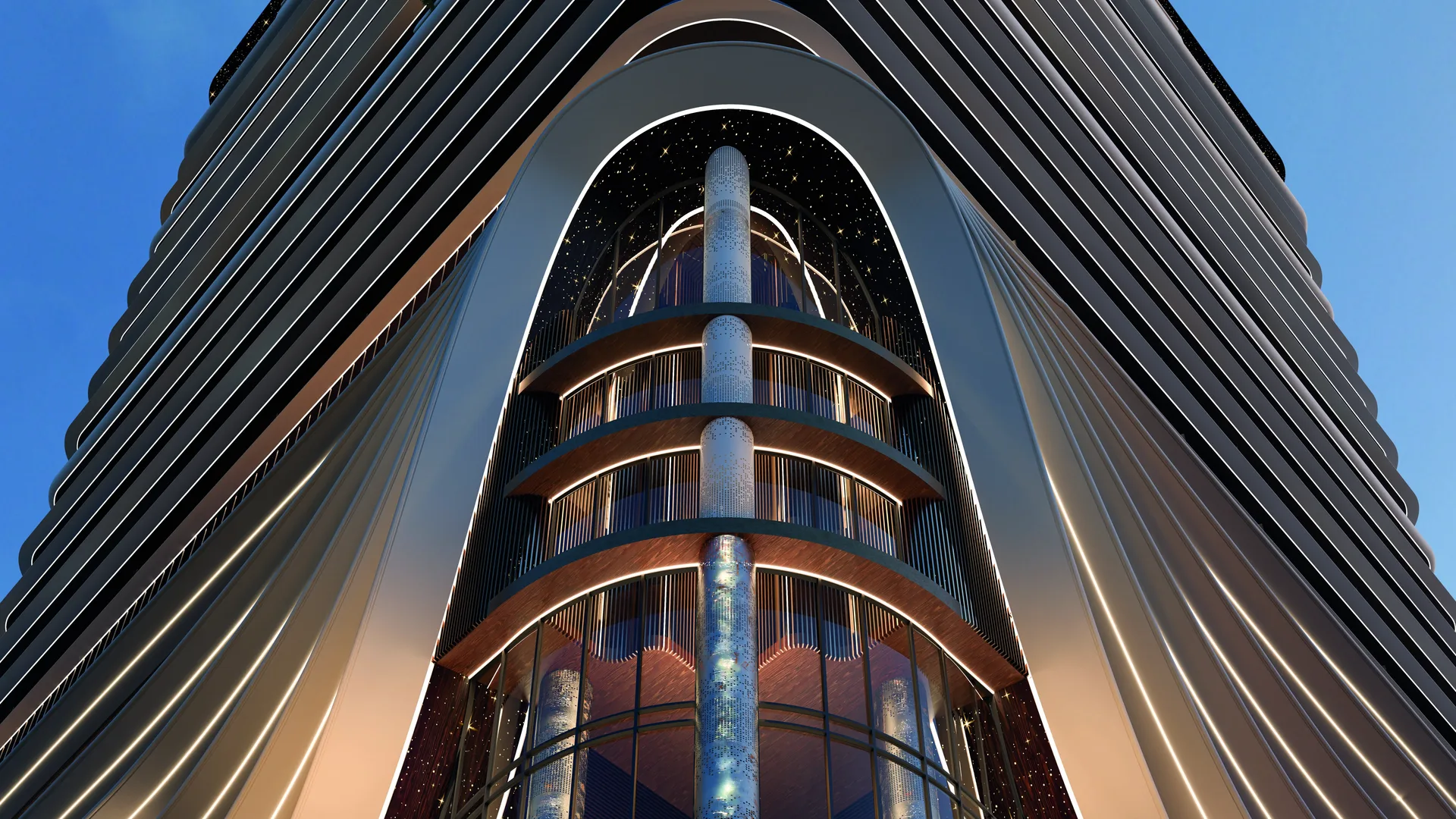 Exterior at 368 Park Ln. in JVC (Jumeirah Village Circle) Dubai