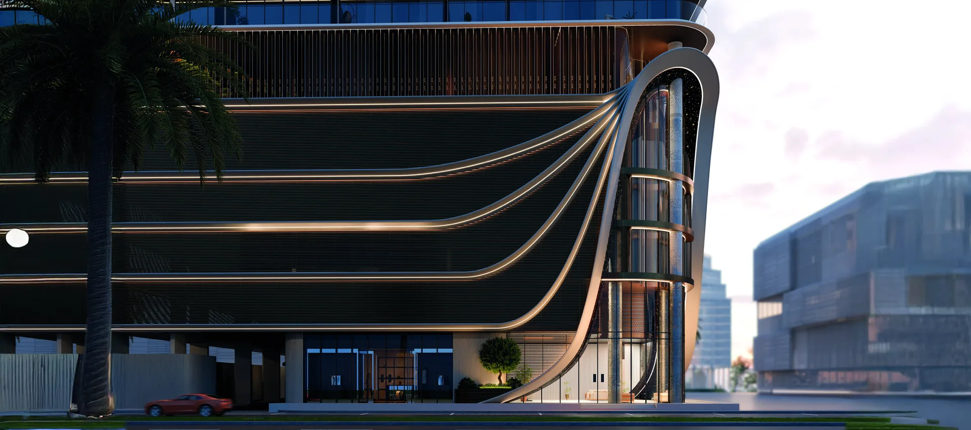 Exterior at 368 Park Ln. in JVC (Jumeirah Village Circle) Dubai