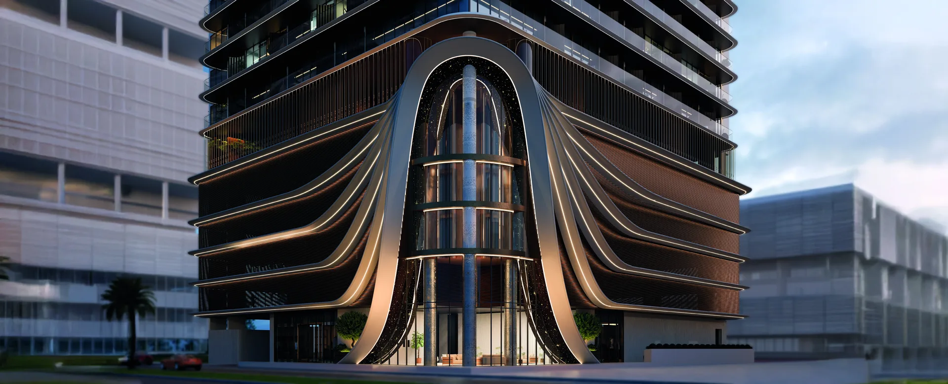 Exterior at 368 Park Ln. in JVC (Jumeirah Village Circle) Dubai