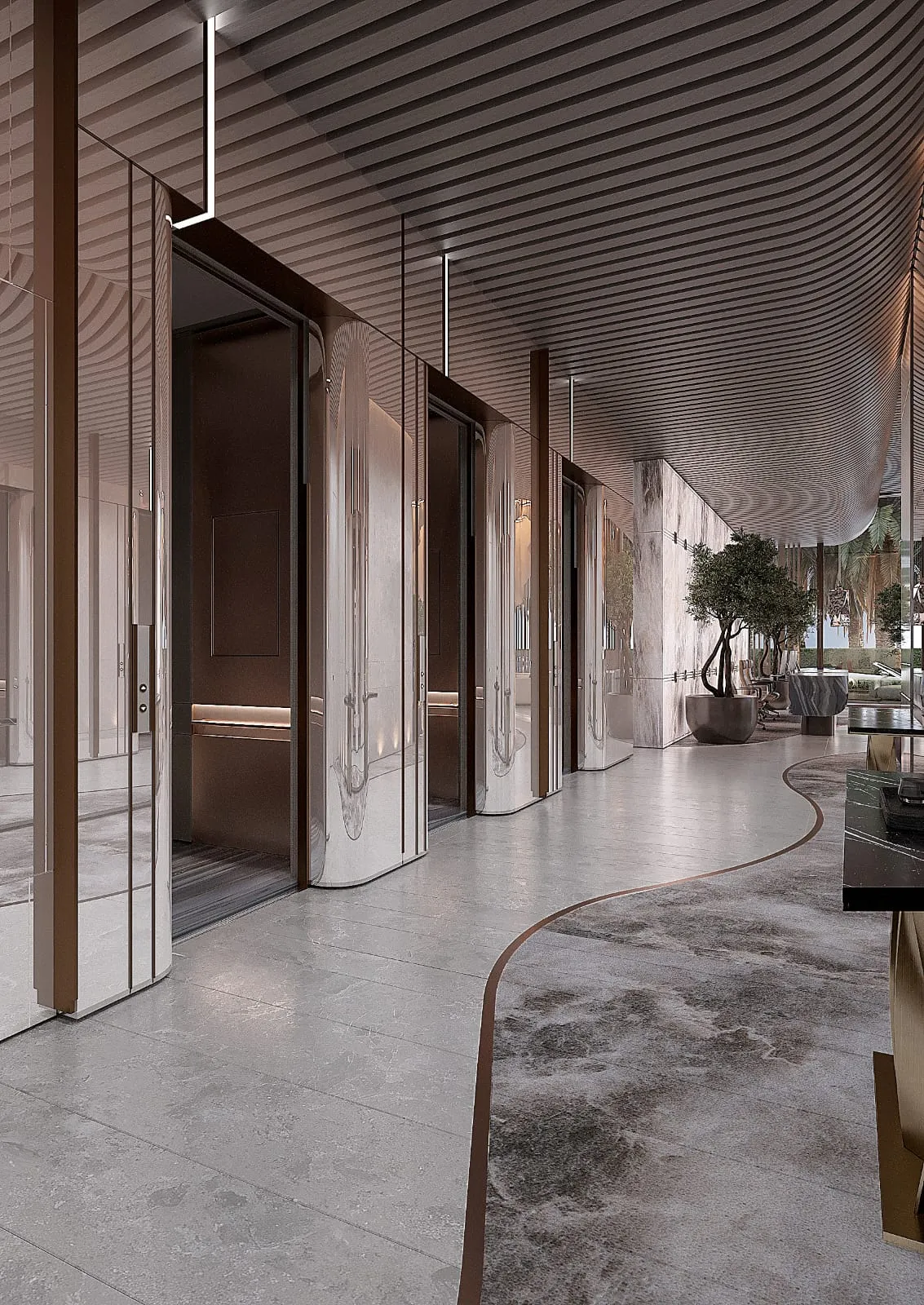 Tabeer Real Estate Development LLC 368 Park Ln. Lobby
