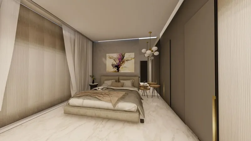 Interior at 48 Parkside in Arjan Dubai