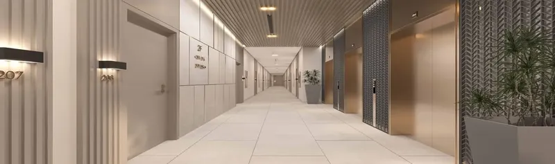 Lobby at 99 Parkplace in JVC (Jumeirah Village Circle) Dubai