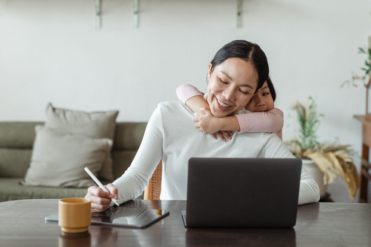 Overseas buyer reviewing Dubai property options and documents remotely with DubaiHome.ai guidance