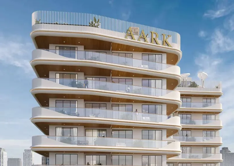 Exterior at Aark Terraces in Dubailand Residence Complex Dubai