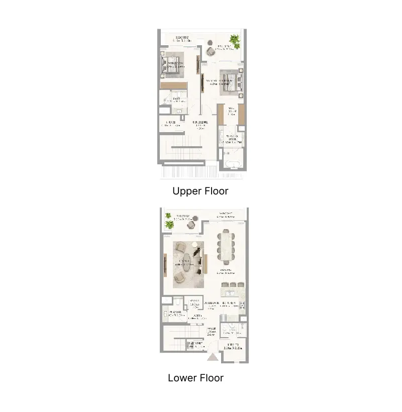 Emaar Address Residences Al Marjan Island floor plan