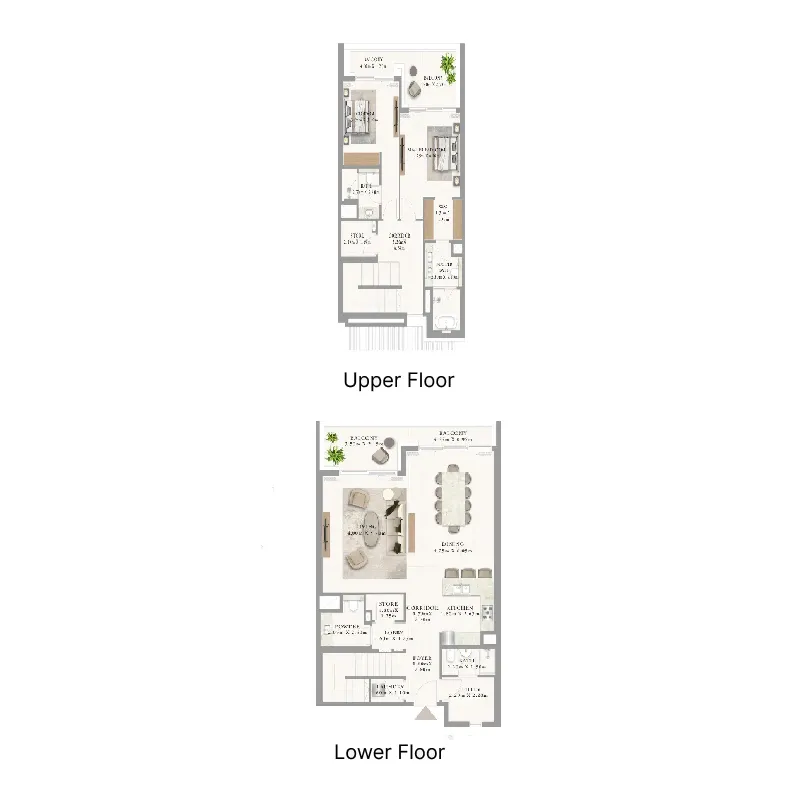 Emaar Address Residences Al Marjan Island floor plan